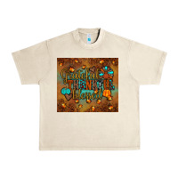 Sandshell grateful thankful blessed turkey Urban Heavy Tee - JahusDesignShop