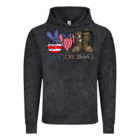 Vintage Black peace love america Vintage Hoodie - CowhideDigitalArt