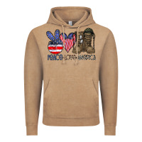 Vintage Coffee peace love america Vintage Hoodie - CowhideDigitalArt