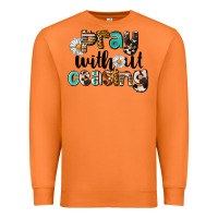 Carrot Pray Without Ceasing Premium Sweatshirt - LillyAllenDesigns