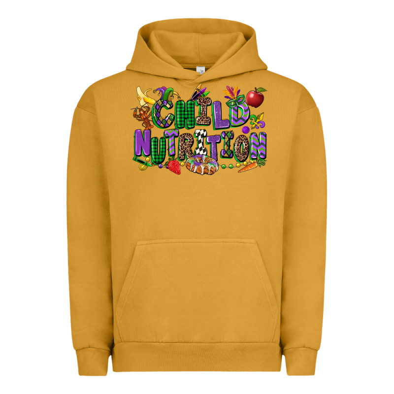 Child Nutrition Mardi Gras Cowgirl Urban Hoodie by CowGirlArtShop | Teevron