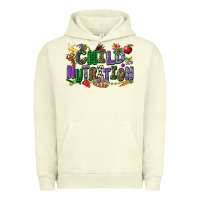 Pigment Pistachio child nutrition mardi gras cowgirl Urban Hoodie - CowGirlArtShop