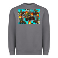 Storm Dinosaur monster truck Heavyweight Sweatshirt - Artiststas