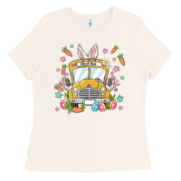 Bone easter school bus Ladies Tee - MaliasSmallBusiness