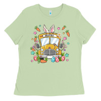 Matcha easter school bus Ladies Tee - MaliasSmallBusiness