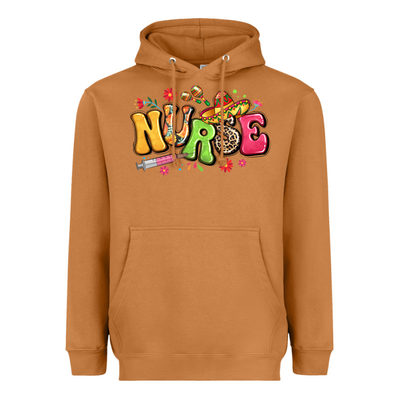 Mexican Spanish Nurse Heavyweight Hoodie by LillyAllenDesigns | Teevron