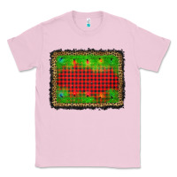 Bubblegum Pink christmas lights background Classic Tee - AdoDesignShop