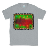 Heather Grey christmas lights background Classic Tee - AdoDesignShop