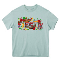 Arona fieasta with sombrero rose and pepper Heavy Core Tee - Artiststas