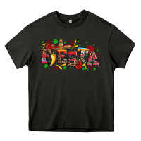 Asphalt fieasta with sombrero rose and pepper Heavy Core Tee - Artiststas