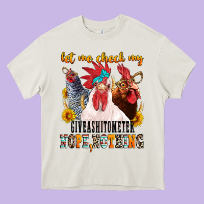 Let Me Check My Giveashitometer Heavy Core Tee Designed By Texasbilliewilder