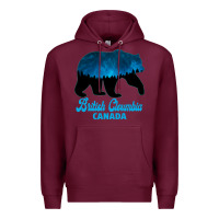 Burgundy British Cloumbia Canada Premium Hoodie - Bettercallsaul
