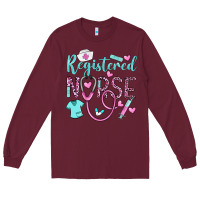 Registered Nurse Rn Long Sleeve Tee | Teevron