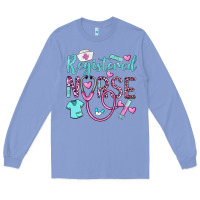 Colony Blue registered nurse rn Long Sleeve Tee - BarkalooDesign
