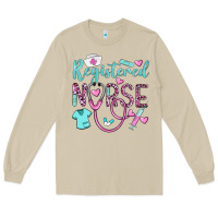 Mushroom registered nurse rn Long Sleeve Tee - BarkalooDesign