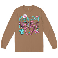 Toasted Coconut registered nurse rn Long Sleeve Tee - BarkalooDesign