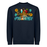 Navy teaching my tribe Heavyweight Sweatshirt - BundleAndBundleShop