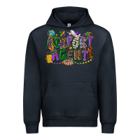 Navy airport agent mardi gras Urban Hoodie - CowGirlArtShop
