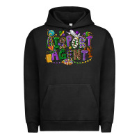 Pigment Black airport agent mardi gras Urban Hoodie - CowGirlArtShop