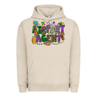 Pigment French Oak airport agent mardi gras Urban Hoodie - CowGirlArtShop