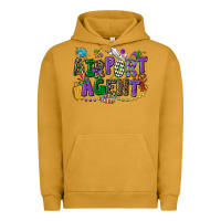 Pigment Peanut Butter airport agent mardi gras Urban Hoodie - CowGirlArtShop