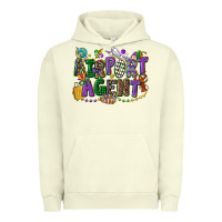 Pigment Pistachio airport agent mardi gras Urban Hoodie - CowGirlArtShop