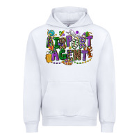 White airport agent mardi gras Urban Hoodie - CowGirlArtShop