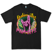 Black rockin' the mom life Premium Tee - Zillion Design Studio