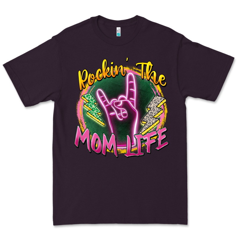 Rockin' The Mom Life Premium Tee by Zillion Design Studio | Teevron