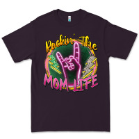 Plum rockin' the mom life Premium Tee - Zillion Design Studio