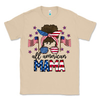 Mushroom All American Mama Messy Buny Classic Tee - CowhideDigitalArt