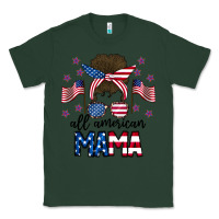Sports Green All American Mama Messy Buny Classic Tee - CowhideDigitalArt