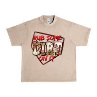 French Oak rub some dirt on it baseball Urban Heavy Tee - Jasminsmagicworld