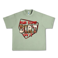 Oil Green rub some dirt on it baseball Urban Heavy Tee - Jasminsmagicworld