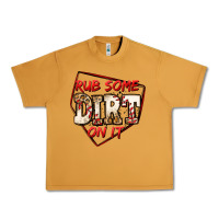 Peanut Butter rub some dirt on it baseball Urban Heavy Tee - Jasminsmagicworld