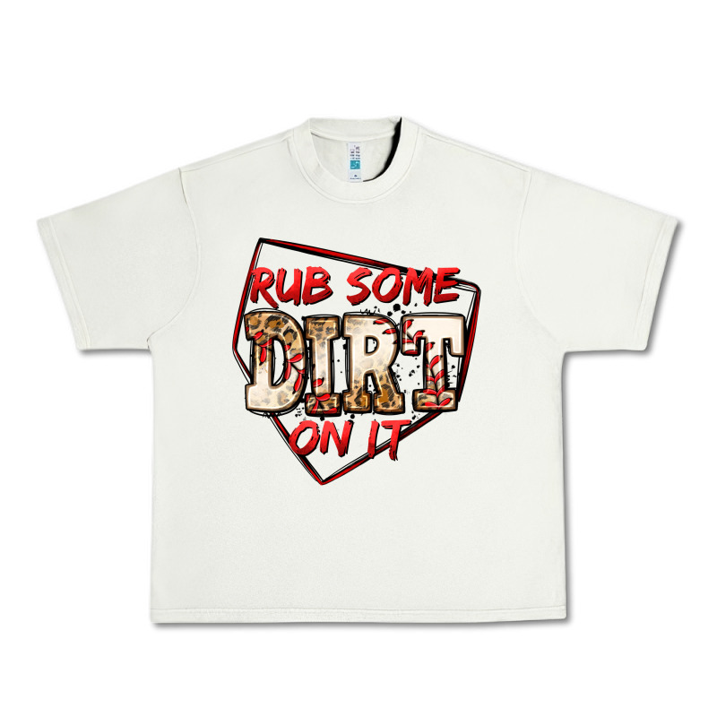 Rub Some Dirt On It Baseball Urban Heavy Tee by Jasminsmagicworld | Teevron