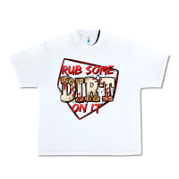 White rub some dirt on it baseball Urban Heavy Tee - Jasminsmagicworld