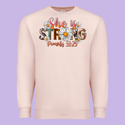 Western She Is Strong Premium Sweatshirt Designed By Lillyallendesigns