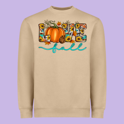 Love Fall Love Heavyweight Sweatshirt Designed By Artiststas