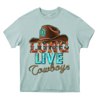 Arona long live cowboys Heavy Core Tee - texasbilliewilder