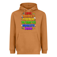 Meerkat love respect freedom tolerance equality pride Heavyweight Hoodie - LillyAllenDesigns