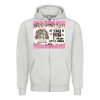 Dove Grey it takes a big to shape little minds Zipper Hoodie - MaliasSmallBusiness