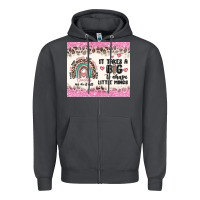 Smoke it takes a big to shape little minds Zipper Hoodie - MaliasSmallBusiness