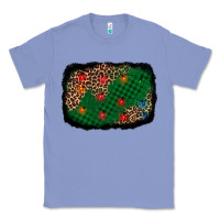 Green Buffalo Plaid Christmas Background Classic Tee | Teevron