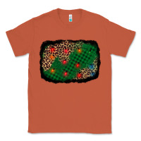 Copper green buffalo plaid christmas background Classic Tee - AdoDesignShop