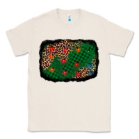 Natural green buffalo plaid christmas background Classic Tee - AdoDesignShop