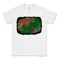 White green buffalo plaid christmas background Classic Tee - AdoDesignShop