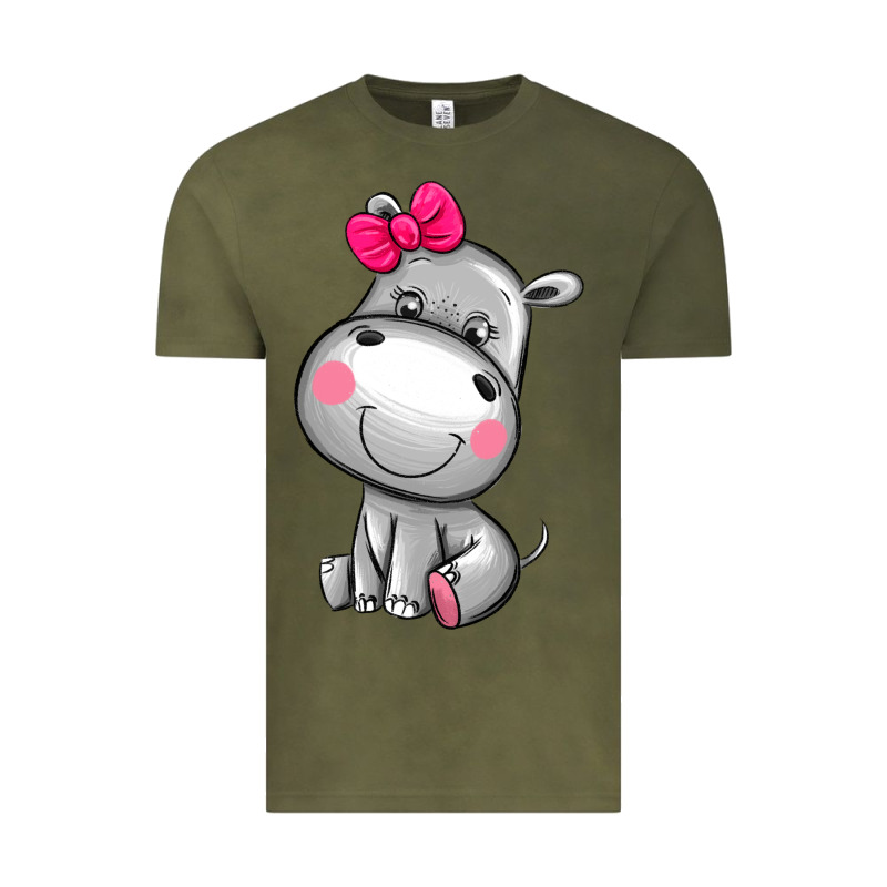 Cute Hippopotamus Vintage Tee by AdoDesignShop | Teevron