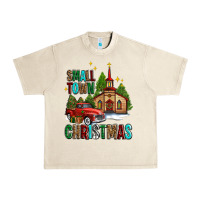 Sandshell small town christmas church western truck Urban Heavy Tee - AdoDesignShop