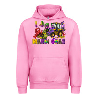 Fuchsia Pink i dig mardi gras Urban Hoodie - CowGirlArtShop